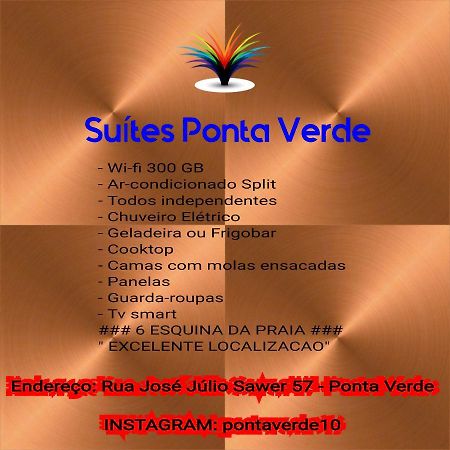 Suites Na Ponta Verde Maceio  Bagian luar foto